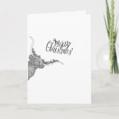 手描きのクリスマスカード カード (正面)