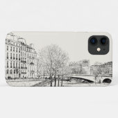 手描きのクールなiPhoneケース Case-Mate iPhoneケース (裏面(横))
