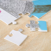 手描きのコアラのジグソーパズル- ジグソーパズル (側面)