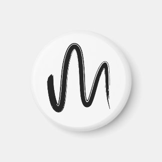 手描きのシンプルなシームレスパターン グラフィックアート マグネット