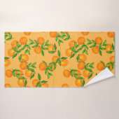 手描きのシームレスな背景インスパイアパターン バスタオル (バスタオル)