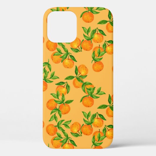 手描きのシームレスな背景インスパイアパターン Case-Mate iPhoneケース (裏面)