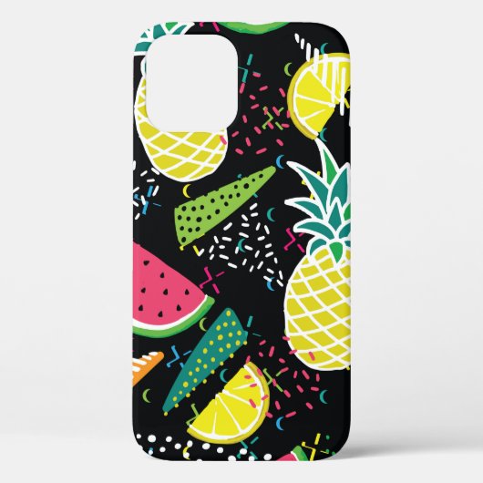 手描きのスイカパイナ模様 Case-Mate iPhoneケース (裏面)