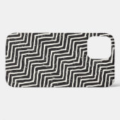 手描きのスタイルの継ぎ目のない模様。抽象芸術地形 Case-Mate iPhoneケース (裏面 (横))