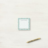 手描きのスタイルパターンのカラフルでかわいいサボテン ポストイット (デスク上)