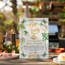 手描きのチアオ イタリアンピザ＆パスタ ベビーシャワー