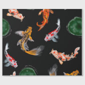 手描きのデ絵画ジタル鉛筆をカンバスにカワイイ  ラッピングペーパー (フラット)