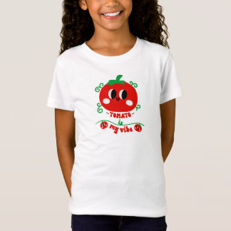 手描きのトマトが私のヴィブ Tシャツ