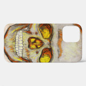 手描きのドクロ Case-Mate iPhoneケース (裏面 (横))