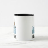 手描きのニューヨークシティ、NY マグカップ (中央)