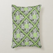 手描きのフラワーレイで任意の色を選択 アクセントクッション (正面(垂直))