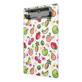 手描きのフルーツパターン ミニクリップボード (アングル2)