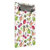 手描きのフルーツパターン ミニクリップボード (アングル)