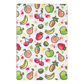 手描きのフルーツパターン ミニクリップボード (裏面)