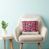 手描きのフローラの継ぎ目のない模様。スケッチ クッション (椅子)