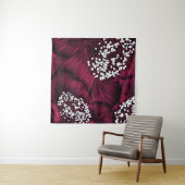 手描きのラクダの花柄 タペストリー (インサイチュ(横))