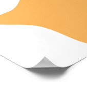 手描きのレモンの背景。シームレスなパターン ポスター (角)