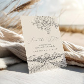 手描きのワイナリー ヴィンテージ カリフォルニア ナパ 結婚式 セーブザデート