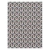 手描きの三角形の幾何学的なパターン テーブルクロス (正面)