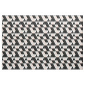 手描きの三角形の幾何学的なパターン ファブリック (ファットクウォーター)