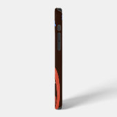 手描きの唇: かわいい口のパターン iPhoneケース (左側面)