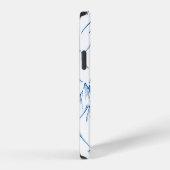 手描きの山の風景パターン iPhoneケース (右側面)