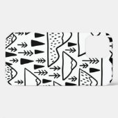 手描きの山並み。山のコレクション Case-Mate iPhoneケース (裏面 (横))