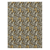 手描きの愛パターン テーブルクロス (正面)