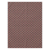 手描きの抽象的なスイカパターン テーブルクロス (正面)