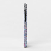 手描きの抽象的な花柄iPhoneケース Case-Mate iPhoneケース (裏面/左)
