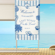 手描きの最後の海岸の乾杯 バチェロレッテ