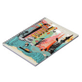 手描きの東京日本 ノートブック (左側)