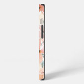 手描きの水彩画のスマホケース iPhoneケース (左側面)