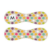 手描きの水玉模様パターン 野球ボール (パネル)