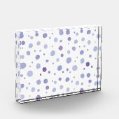 手描きの水玉模様 フォトブロック (左)