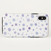 手描きの水玉模様 Case-Mate iPhoneケース (裏面(横))