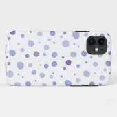 手描きの水玉模様 Case-Mate iPhoneケース (裏面(横))