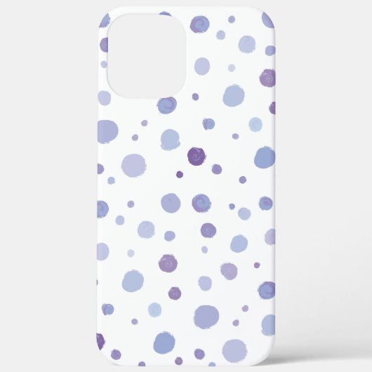 手描きの水玉模様 Case-Mate iPhoneケース (裏面)