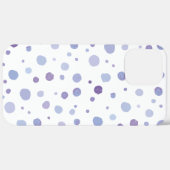手描きの水玉模様 Case-Mate iPhoneケース (裏面 (横))