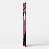 手描きの熱帯葉。異国風の植物。熱帯 Case-Mate iPhoneケース (裏面 / 右)