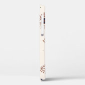 手描きの瞳は神秘的な継ぎ目のない模様。イビル・イ Case-Mate iPhoneケース (裏面 / 左)