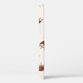 手描きの瞳は神秘的な継ぎ目のない模様。イビル・イ Case-Mate iPhoneケース (裏面 / 右)