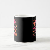 手描きの秋の引用デザイン「It's Fall Y'all」 コーヒーマグカップ (中央)
