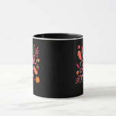 手描きの秋の引用デザイン「It's Fall Y'all」 マグカップ (中央)