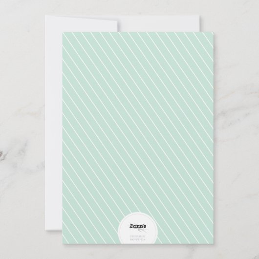 手描きの素朴な喜びのカリグラフィー植物写真 シーズンカード (裏面)