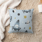 手描きの継ぎ目のない子供の宇宙el クッション (ブランケット)