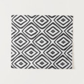 手描きの継ぎ目の無い文様  タペストリー (正面(横))