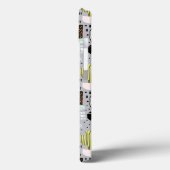 手描きの織り目加工のサボテンパターン Case-Mate iPhoneケース (裏面 / 左)