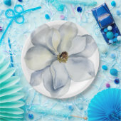 手描きの芍薬 ペーパープレート (パーティー)