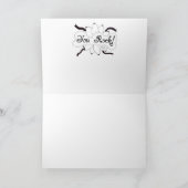 手描きの落書きカードを揺すります カード (内部)